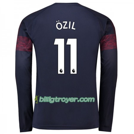 Billige Fotballdrakter Arsenal Ozil 11 Bortedraktsett 2018/19 Langermet